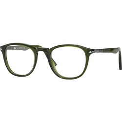 Persol PO3143V 1142 Σκελετός Γυαλιών Οράσεως Κοκάλινος Μαύρος Πράσινος