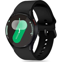 Tech-Protect Silicone Λουράκι Σιλικόνης Black (Samsung Galaxy Watch 4 / 5 / 5 Pro / 6 / 7 / FE)
