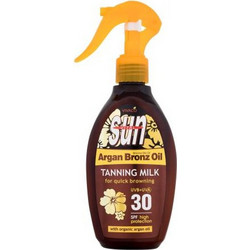 Vivaco Sun Argan Bronz Γαλάκτωμα Μαυρίσματος Σώματος SPF30 200ml