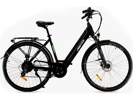 Poweride Ηλεκτρικό Ποδήλατο Πόλης 28" 250W με 8 Ταχύτητες και Δισκόφρενα Μαύρο