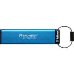 Kingston IronKey 200C 512GB USB Stick 3.2 Gen 1 με USB-C