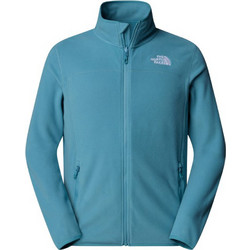 The North Face 100 Glacier Ανδρική Ζακέτα Fleece με Φερμουάρ Τιρκουάζ NF0A855X-1OM