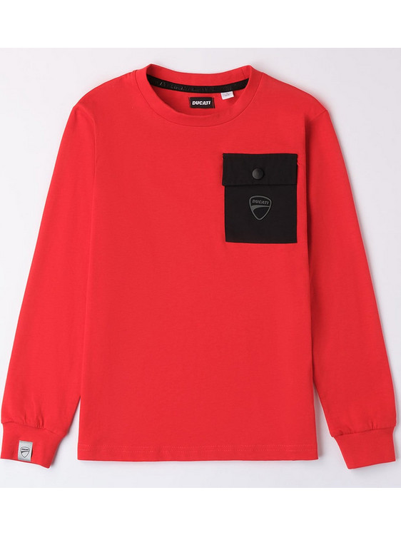 Ducati Παιδικό T-Shirt Μακρυμάνικο Κόκκινο GA602-00-2236-740114