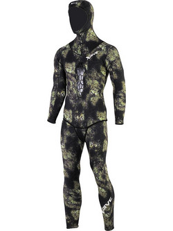 XDive Grafit Ολόσωμη Στολή Κατάδυσης Neoprene με Επιστήθιο για Ψαροντούφεκο 5mm