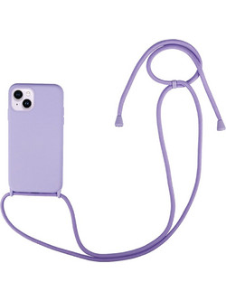 Sonique Silicone CarryHang Back Cover Lilac (iPhone 14 Plus)