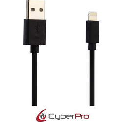CyberPro CP-LL30B USB-A to Lightning Cable 3m Black