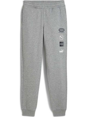 Puma 39s Power Graphic Παιδικό Παντελόνι Φόρμας Γκρι 681860-03