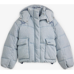 Levi's Γυναικείο Μπουφάν Χειμωνιάτικο Puffer Κοντό Γαλάζιο A8527-0000