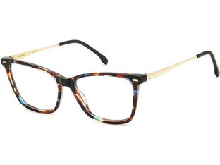 Carrera CA3024 JBW Γυναικείος Σκελετός Γυαλιών Οράσεως Κοκάλινος Μεταλλικός Χρυσός Πολύχρωμος