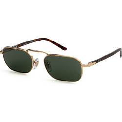 Persol PO1020S 515/31 Γυναικεία Γυαλιά Ηλίου Ορθογώνια Μεταλλικά Μαύρα με Μαύρο Φακό