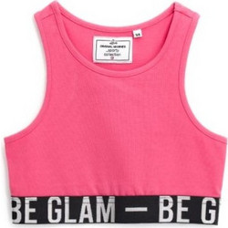 Original Marines Παιδικό Crop Top Αμάνικο Φούξια DEP3089F 17-2235TCX