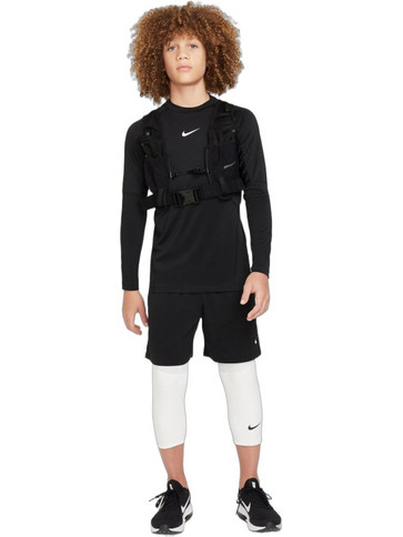 Nike Pro Ισοθερμική Παιδική Μπλούζα Μακρυμάνικη Μπλε FJ6822-010