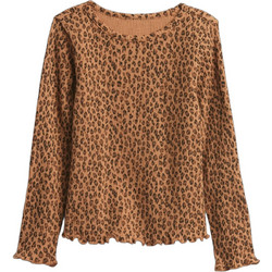 Gap Παιδικό T-Shirt Μακρυμάνικο Καφέ 708835002