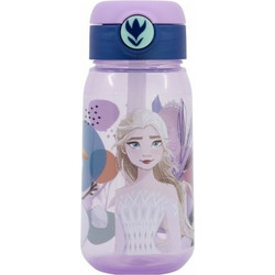 Stor Frozen Trust The Journey Παιδικό Παγούρι Πλαστικό BPA Free Λιλά 510ml