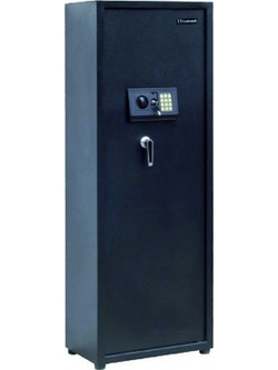 Yongfa 1075072 Οπλοκιβώτιο Ατσάλινο 12 Θέσεων 50x35x145cm Μαύρο