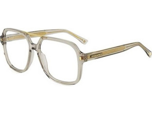 Dsquared2 D20145 10A Ανδρικός Σκελετός Γυαλιών Οράσεως Κοκάλινος Διαφανής