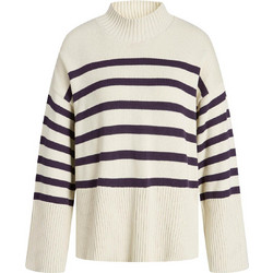 Jack & Jones Γυναικεία Πλεκτή Μπλούζα Εκρού 12226936
