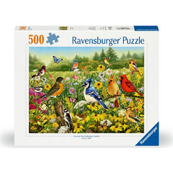 Puzzle Ravensburger Birds in The Meadow 500 Κομμάτια