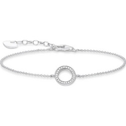 Thomas Sabo Γυναικείο Βραχιόλι Αλυσίδα Ασημί A1652-051-14