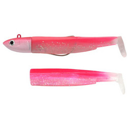 Fiiish Black Minnow No 4 Combo Τεχνητό Δόλωμα Ψαράκι Φωσφοριζέ 14cm 75gr Fluo Pink UV