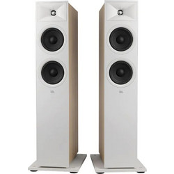 JBL Stage2 260F Ζεύγος Ηχείων Hi-Fi Δαπέδου 225W 2.5 Δρόμων Oak White