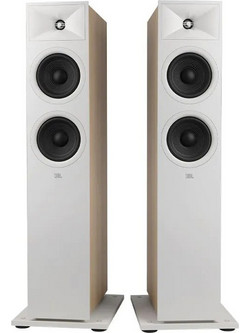 JBL Stage2 260F Ζεύγος Ηχείων Hi-Fi Δαπέδου 225W 2.5 Δρόμων Oak White