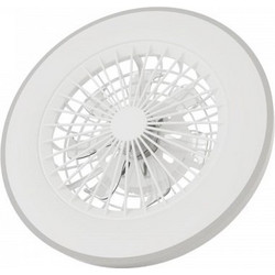 Avide Whitney Ανεμιστήρας Οροφής 48.5cm 48W με Φως & Τηλεχειριστήριο Λευκός