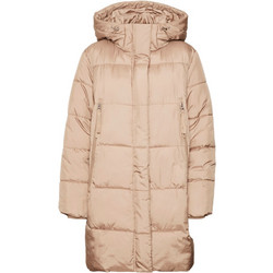Vero Moda Γυναικείο Μπουφάν Χειμωνιάτικο Puffer Μακρύ Μπεζ 10311653