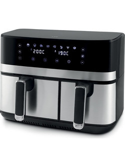 Life In Sync 221-0409 Air Fryer 8.6lt με Διπλό Κάδο