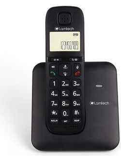 Lamtech LAM114444 Ασύρματο Τηλέφωνο με Ανοιχτή Ακρόαση Μαύρο