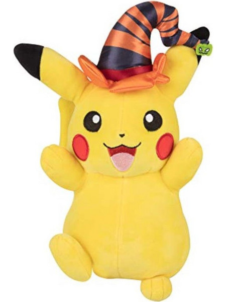 Jazwares Pokemon Halloween Pikachu with Witch Hat 20cm
