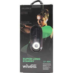 Gymy LY-404 Ακουστικό Bluetooth In Ear Black