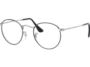 Ray-Ban RX3447V 2861 Σκελετός Γυαλιών Οράσεως Μεταλλικός Μαύρος Ασημί