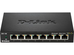 D-Link DGS-108E Unmanaged L2 Switch με 8 Θύρες Ethernet 1000Mbps