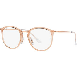 Ray-Ban RB7140 8124 Σκελετός Γυαλιών Οράσεως Κοκάλινος Μεταλλικός Μπεζ