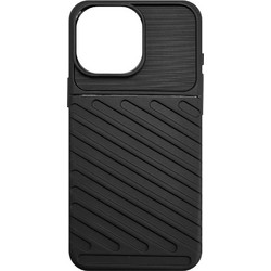 Powertech Thunder Back Cover Black (iPhone 16 Pro)