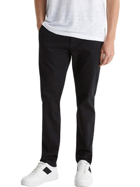 Celio Ανδρικό Παντελόνι Ελαστικό Slim Εφαρμογή Μαύρο C-TOCHARLES