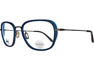 Vuarnet VL18040003 Ανδρικός Σκελετός Γυαλιών Οράσεως Μεταλλικός Μαύρος Μπλε