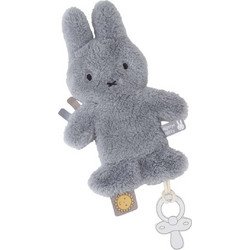 Miffy Fluffy Πανάκι Παρηγοριάς Λαγουδάκι Γκρι 47-3902