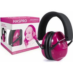 Haspro Kids Earmuffs Παιδικές Ωτοασπίδες 1τμχ Φούξια