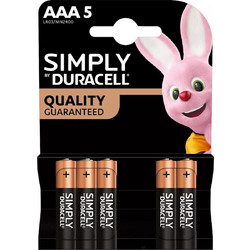 Duracell Simply AAA 5τμχ