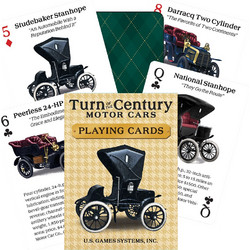 Turn Of The Century Motor Cars Τράπουλα Πλαστικοποιημένη Κυπαρισσί TCM55