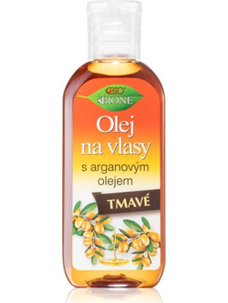 Bione Cosmetics Olive Keratin + Argan Dark Hair Argan Λάδι Μαλλιών για Προστασία Χρώματος & Επανόρθωση 80ml