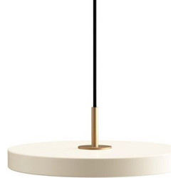 Umage Asteria Plus 2288 Κρεμαστό Φωτιστικό Οροφής Μονόφωτο LED με Θερμό Λευκό Φως Λευκό