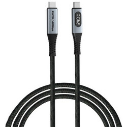 Verbatim Braided USB-C to USB-C 240W 1.2m Black 31849
