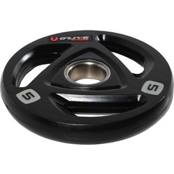 O'live Fitness Δίσκος Ολυμπιακού Τύπου Rubber Cover 5kg Φ50mm 362-54950