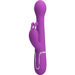 Pretty Love Dejon Rabbit Vibrator Δονητής Rabbit Μωβ D-242455