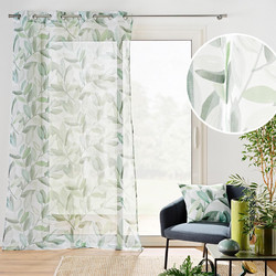 Spitishop Κουρτίνα Παραθύρου Floral με Τρουκς 140x240 Eleonore 1627682