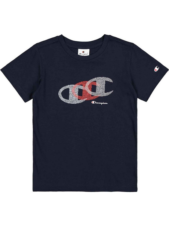 Champion Παιδικό T-Shirt Κοντομάνικο Navy Μπλε 306989-BS501