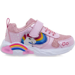 Exe Unicorn Παιδικά Sneakers με Φωτάκια Ροζ UA29E4122890